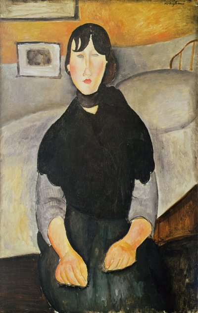 Junge Frau des Volkes von Amedeo Modigliani